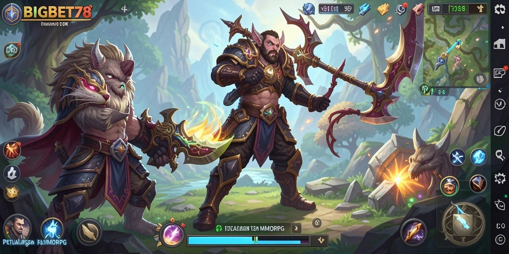 Gameplay epik dalam BIGBET78 yang penuh petualangan fantastis.