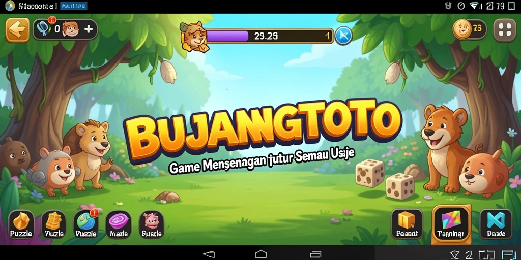 Screenshot utama BUJANGTOTO menunjukkan gameplay yang menarik dan mengasyikkan.