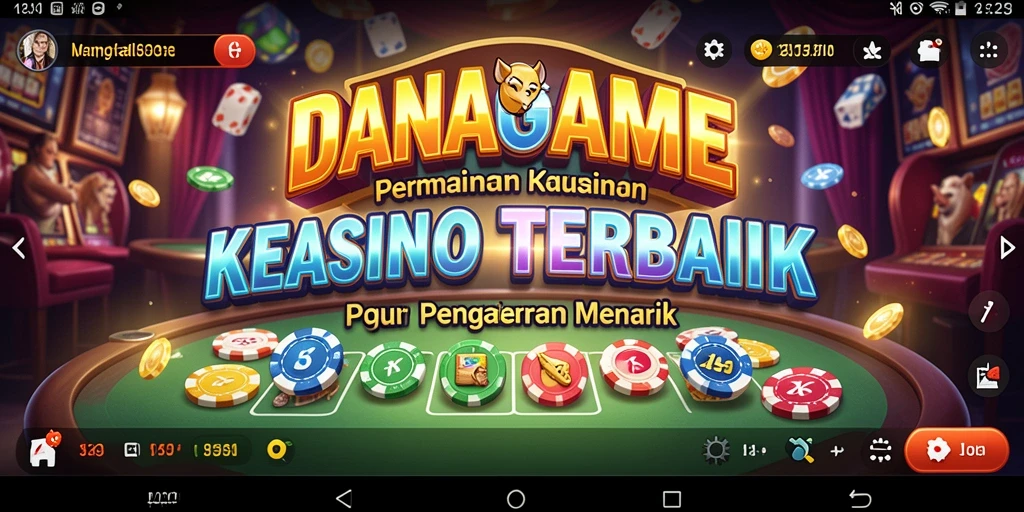 Tangkapan layar permainan Kasino menarik di DANAGAME.