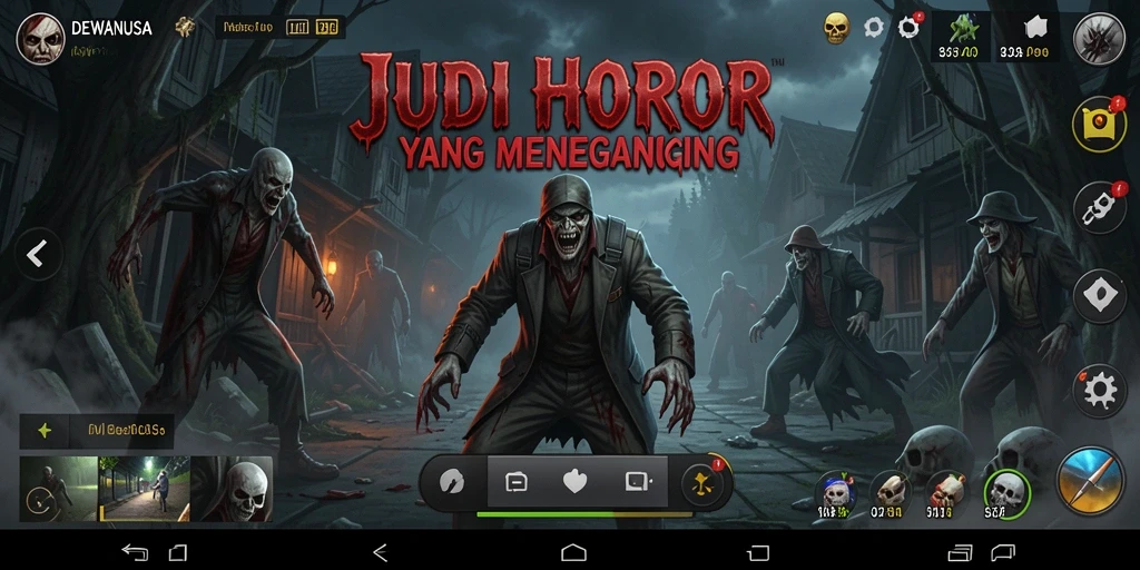 Screenshot DEWANUSA menampilkan gameplay horor yang penuh ketegangan.