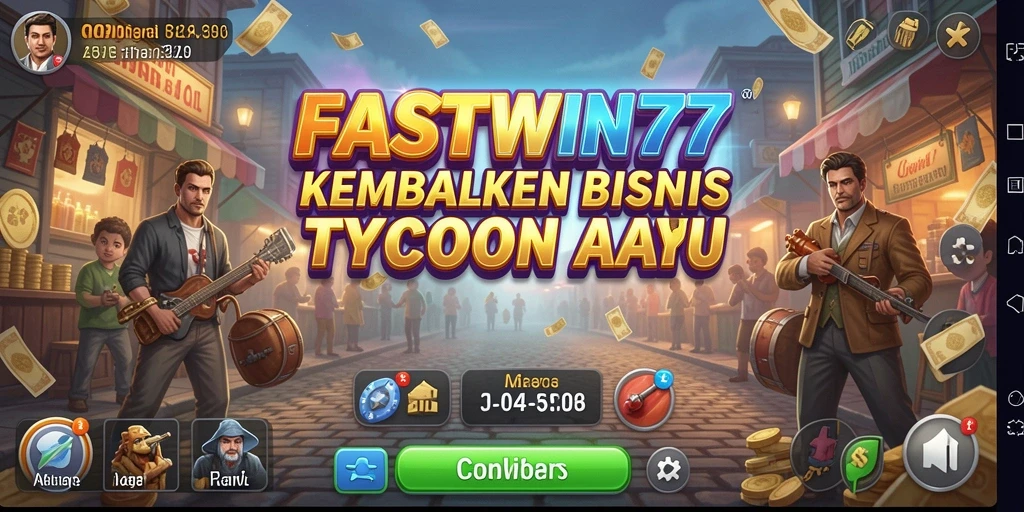Tampilan gameplay menarik dari FASTWIN77 dengan elemen Tycoon yang mendebarkan.