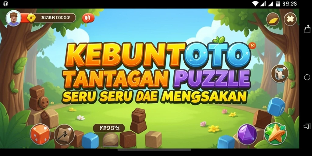 Tampilan gameplay menarik KEBUNTOTO yang penuh tantangan.