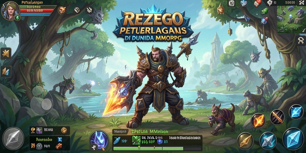 Tampilan grafis menakjubkan dengan aksi gameplay yang seru di REZEGO.