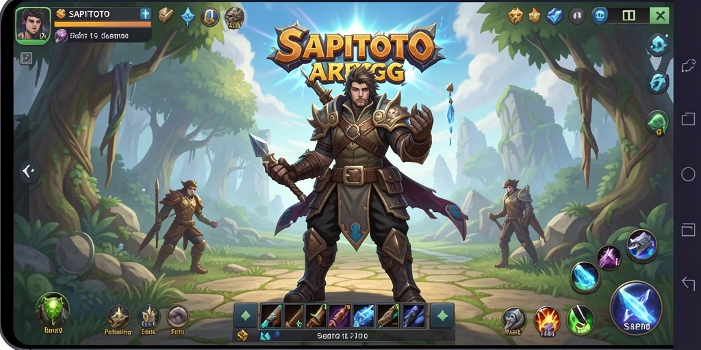 Tampilan gameplay <strong>SAPITOTO</strong> yang mendebarkan dan penuh aksi.